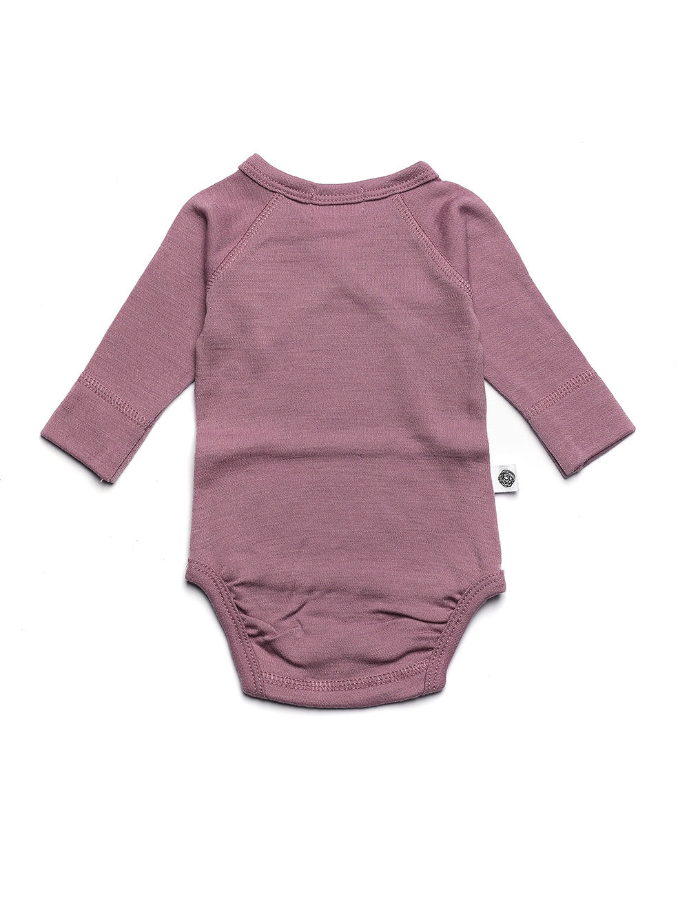 Wollen Overslagromper lange mouw | Merinowol | Grape Shake | Lille Barn