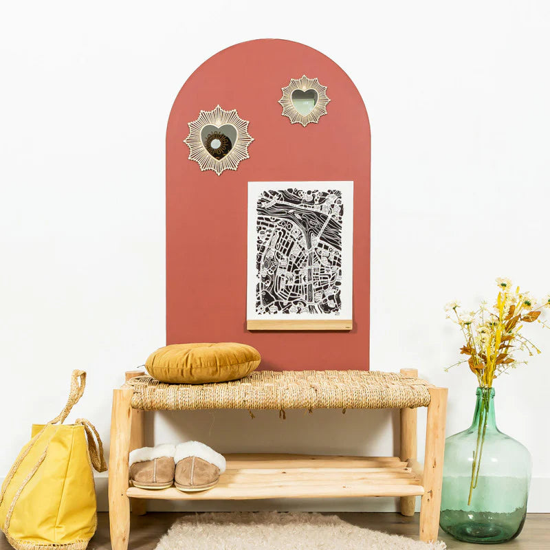 Ferflex | Magnetische muursticker boog | Terracotta