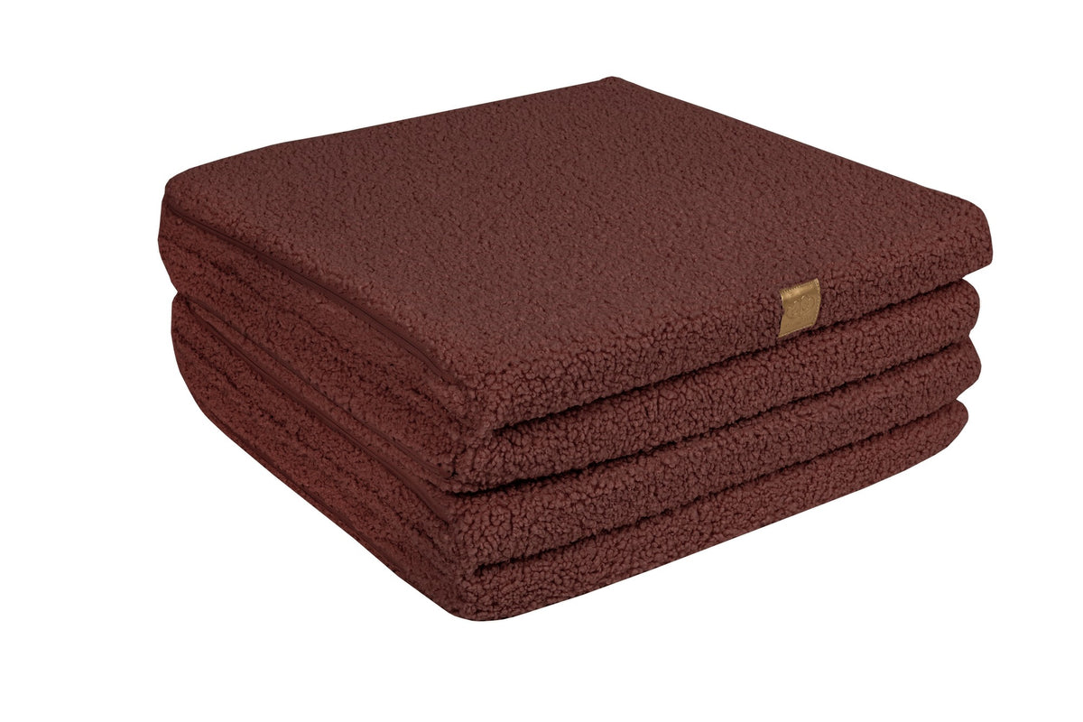 Play Mat for Kids - Square Bearly Brown
