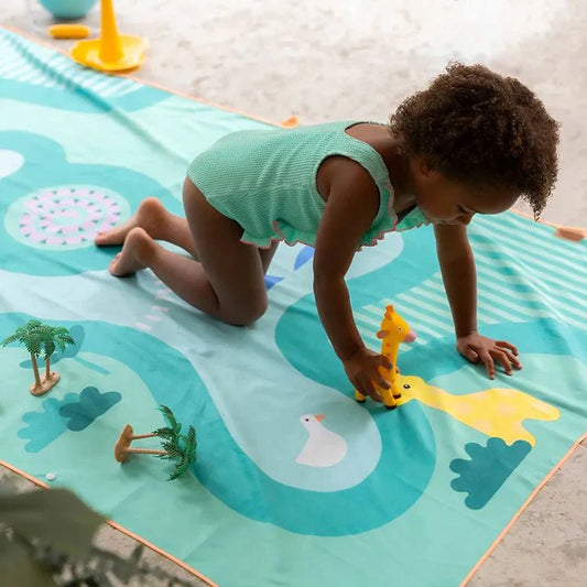 PlayTowel M 140x70cm | Safari | Quut