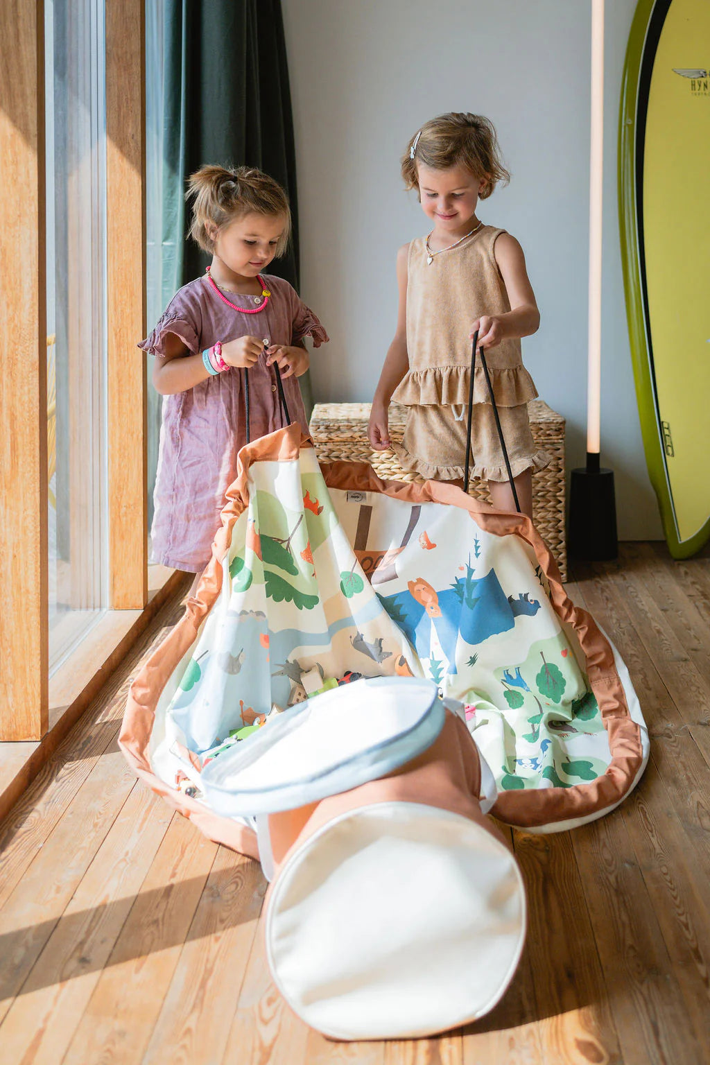 Soo “zoo” | play&go® | 2-in-1 speelkleed & opbergmand