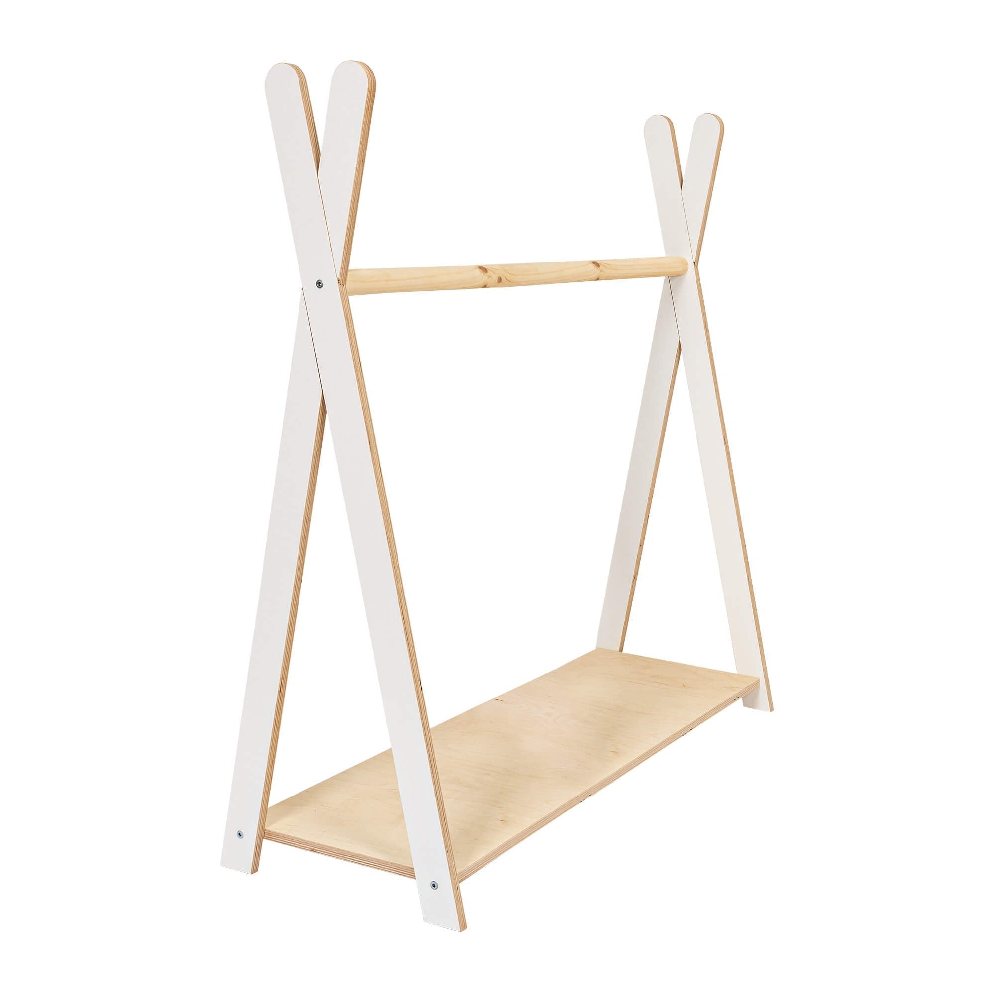 Tipi Clothing Rack For Children - Large White