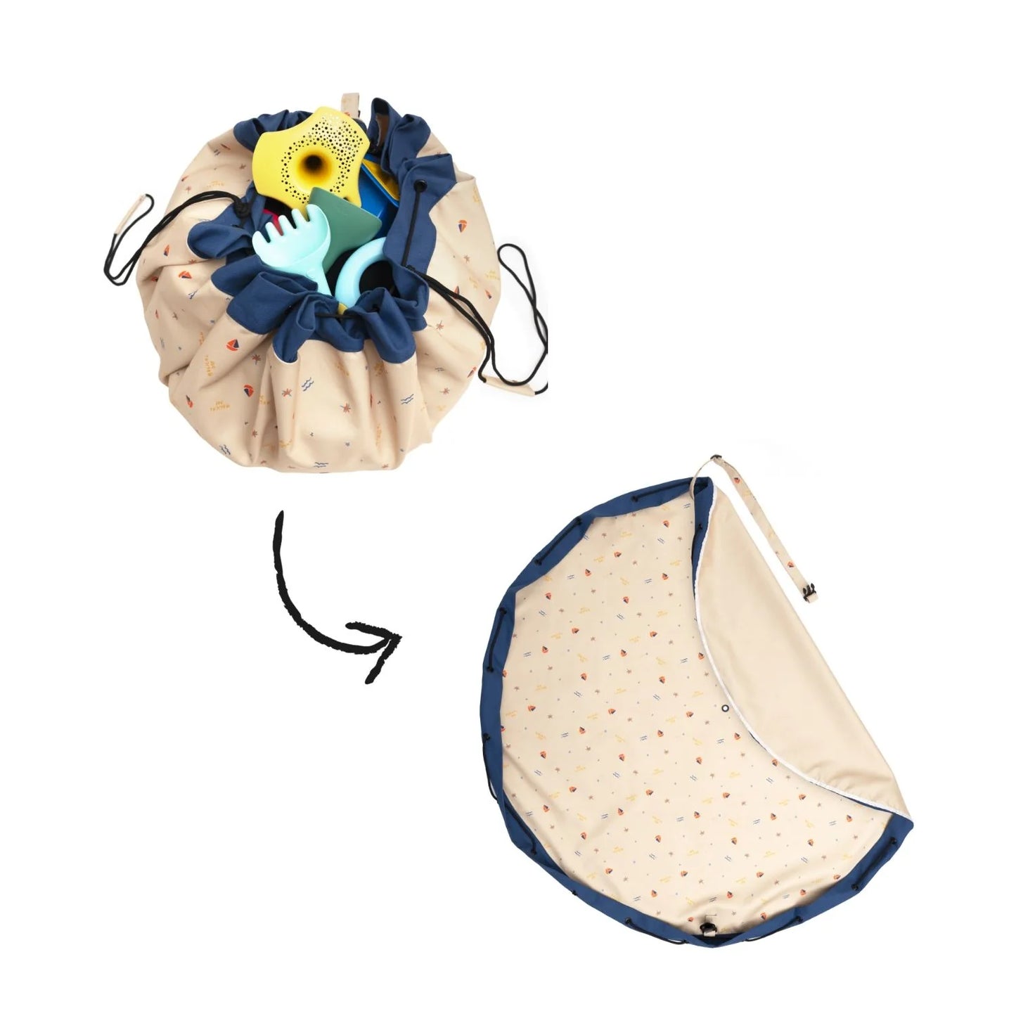 Outdoor Balloon Opbergzak & Speelmat | Play&Go