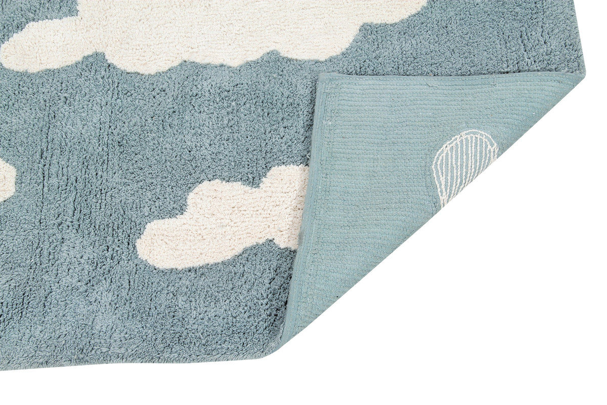 Washable Rug Clouds, 120 x 160 cm