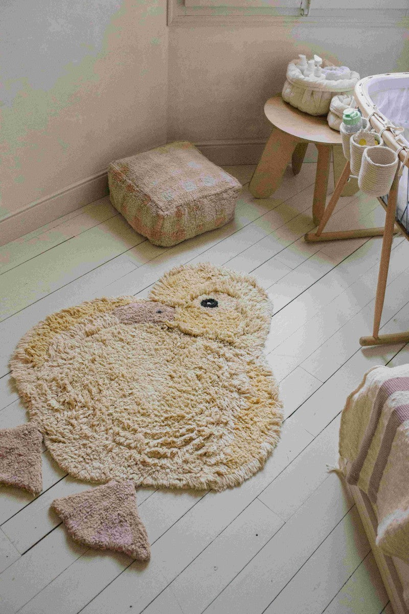 Washable Rug Duck, 95 x 120 cm
