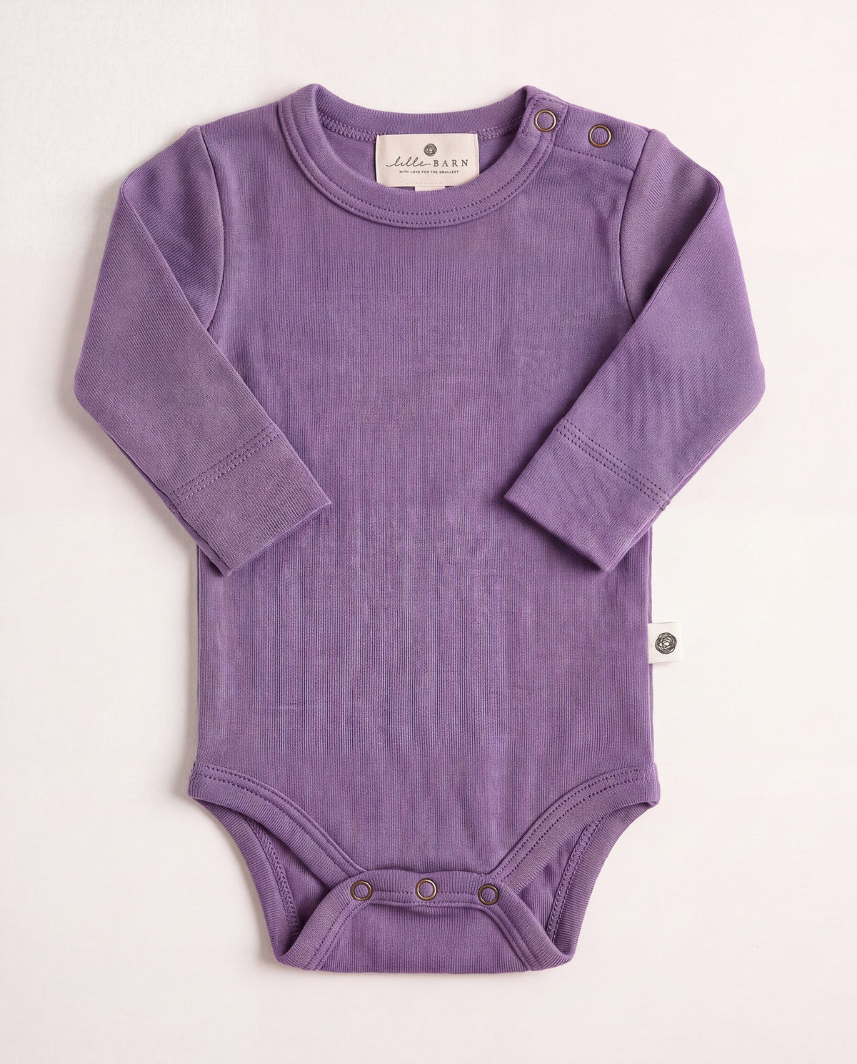 Wollen romper lange mouwen | Purple Haze | Lille Barn - productfoto 2