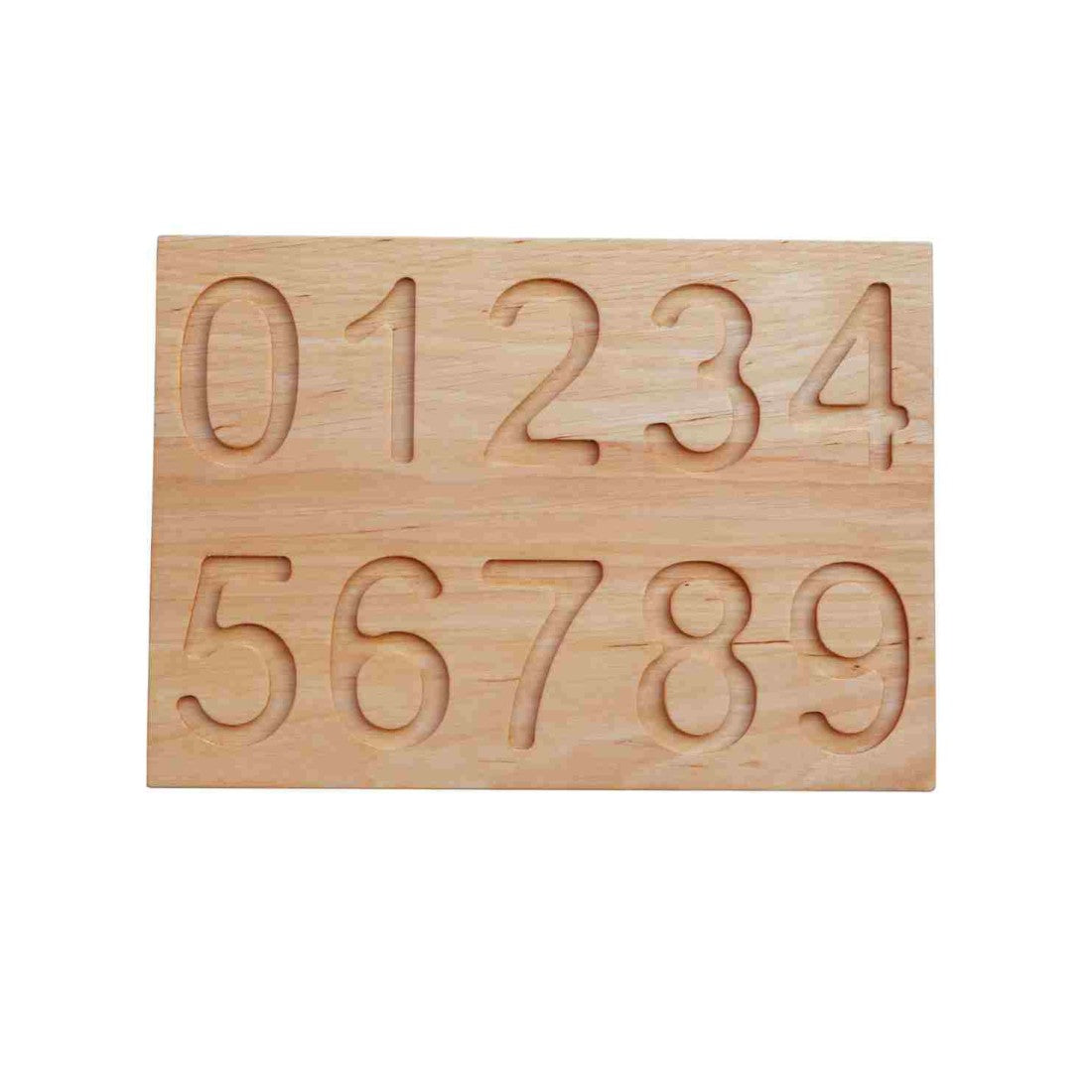 Wooden Montessori Number Board