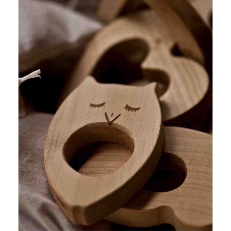 Wooden Teether - Teddy